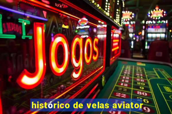 histórico de velas aviator